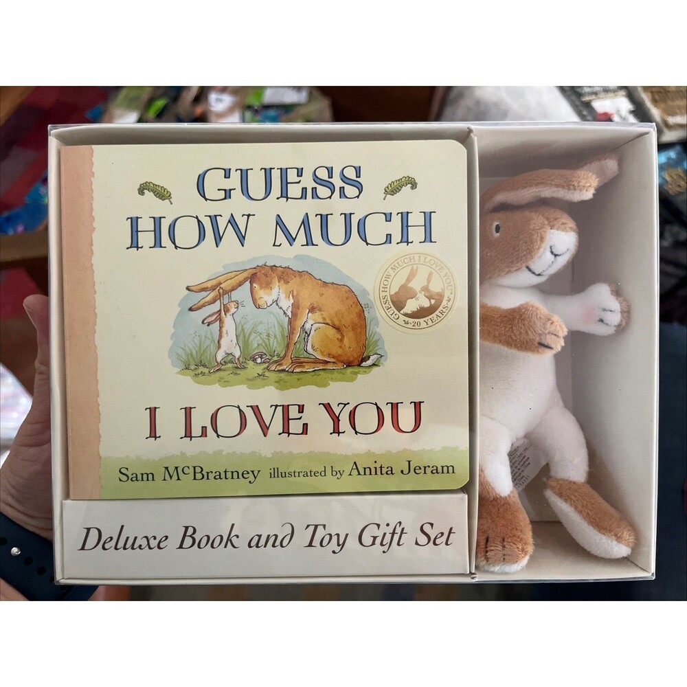 Guess How Much I Love You: Deluxe Book And Toy Gift Set New